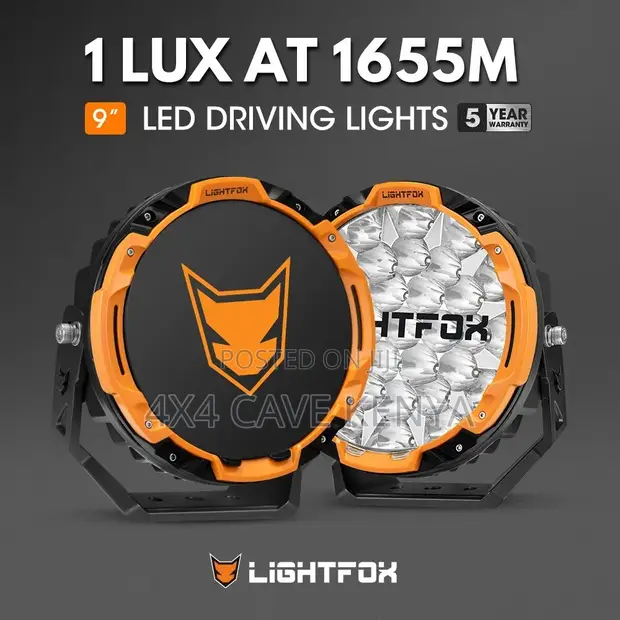 Lightfox Starrix 9" Osram LED Driving Lights - 1