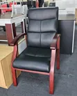 Executive Office Chairs with Wooden Finishing - 1