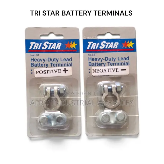 Tri-Star Heavy-Duty Lead Battery Terminals - 1