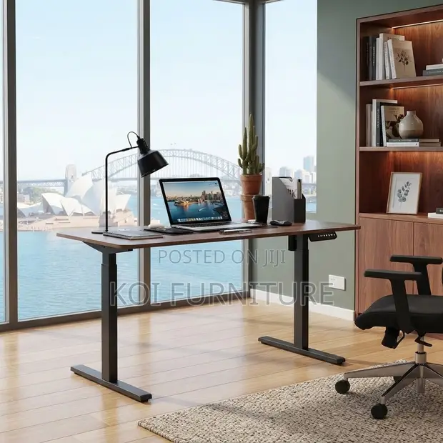 1.2m Electric Height Adjustable Office Desk - 1