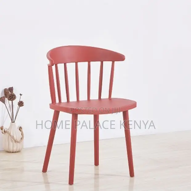 Elegant Stackable Plastic Dining Chair - 1