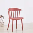 Elegant Stackable Plastic Dining Chair - 1