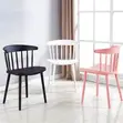 Elegant Stackable Plastic Dining Chair - 3