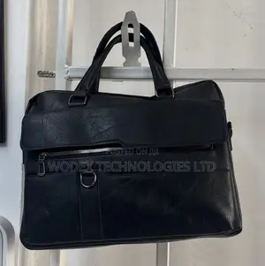 Jeep Buluo Leather Business Briefcase / Laptop Bag