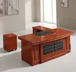 1.8M Executive Mahogany Office Desk - 2