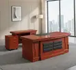 1.8M Executive Mahogany Office Desk - 3
