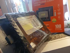 100W Outdoor IP65 Waterproof Solar Flood Light