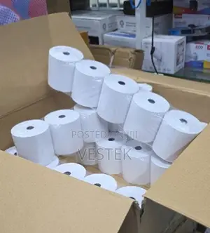Premium POS Thermal Paper Rolls - 80mm Width