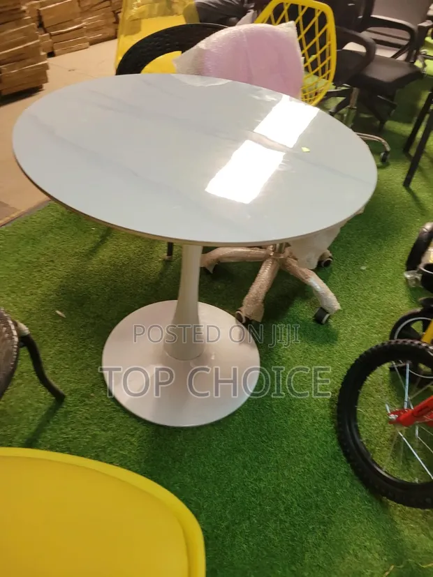 Round Marble Top Table - 1