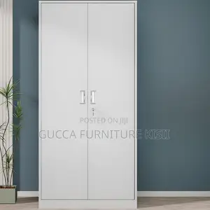 Metal Storage Cabinet with 2 Doors - Brand New