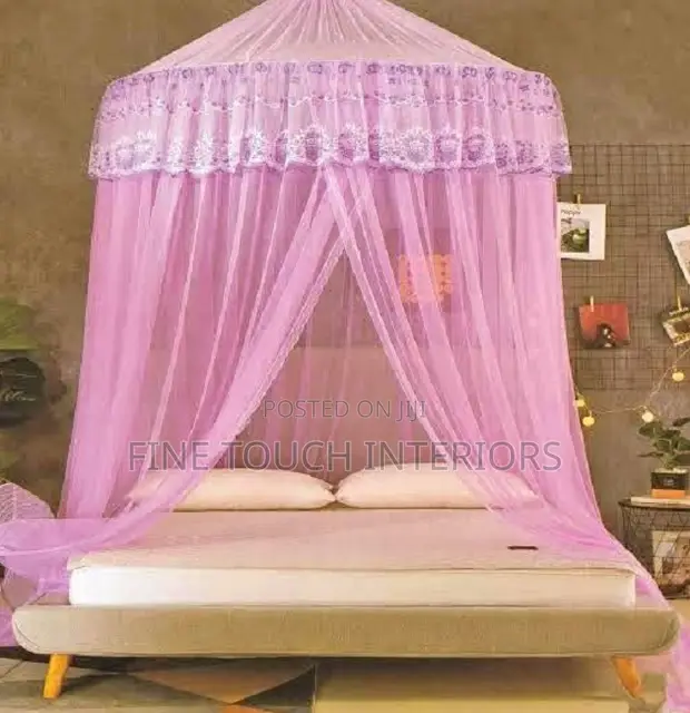 Round Mosquito Net - Elegant Design - 1
