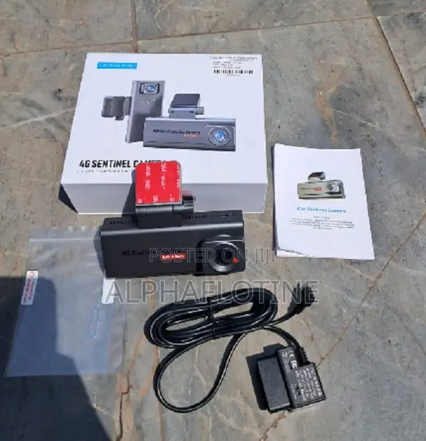 4G Sentinel Camera: 4K Dash Cam, Anti-Scratch, Anti-Theft - 1