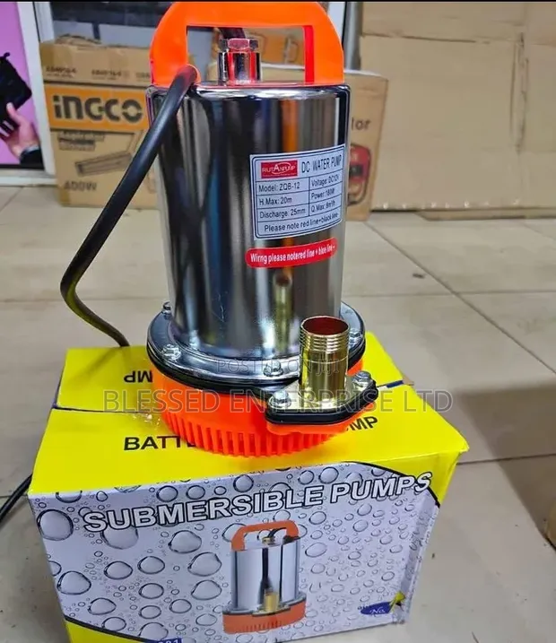 New Solar Submersible Water Pump Machine - 1