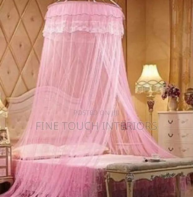 Round Mosquito Net - Modern Bedroom Decor - 1