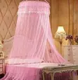 Round Mosquito Net - Modern Bedroom Decor - 1