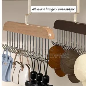 8-Hook Bra Hanger for Closet Organization