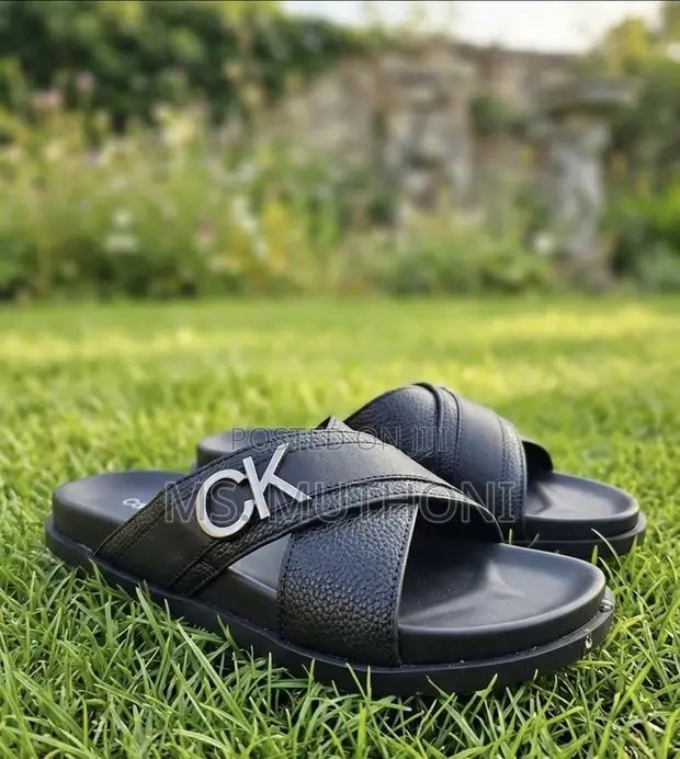 Calvin Klein Katie Crisscross Sandals Black - 1