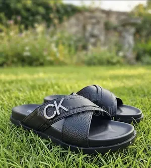 Calvin Klein Katie Crisscross Sandals Black