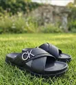 Calvin Klein Katie Crisscross Sandals Black - 1
