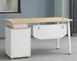 Boss Office Products Half Metallic Office Desk - 1