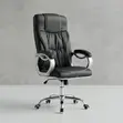 Black Leather Boss Task Chair - 2