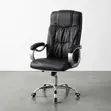 Black Leather Boss Task Chair - 3