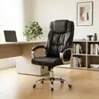 Black Leather Boss Task Chair - 4
