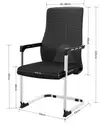 Breathable Office Visitor's Waiting Chair - 2