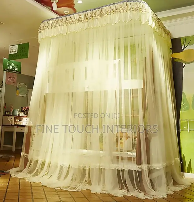 High-Quality Top Square Mosquito Net - All Sizes - 1