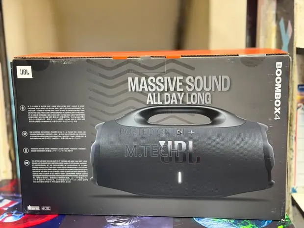 JBL Boombox 4 Spika ya Bluetooth - 1