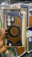 Kesi ya Metal na Mbao ya Samsung Galaxy S24 Ultra - 2