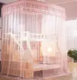 Modern Double Decker Mosquito Net - 4x6, 5x6, 6x6 - 1