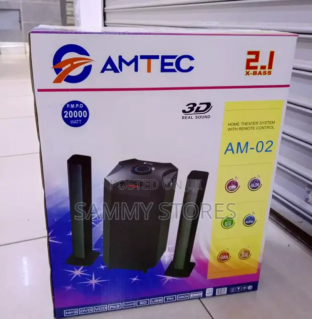 Amtec AM-02 2.1CH Multimedia Speaker System - 1