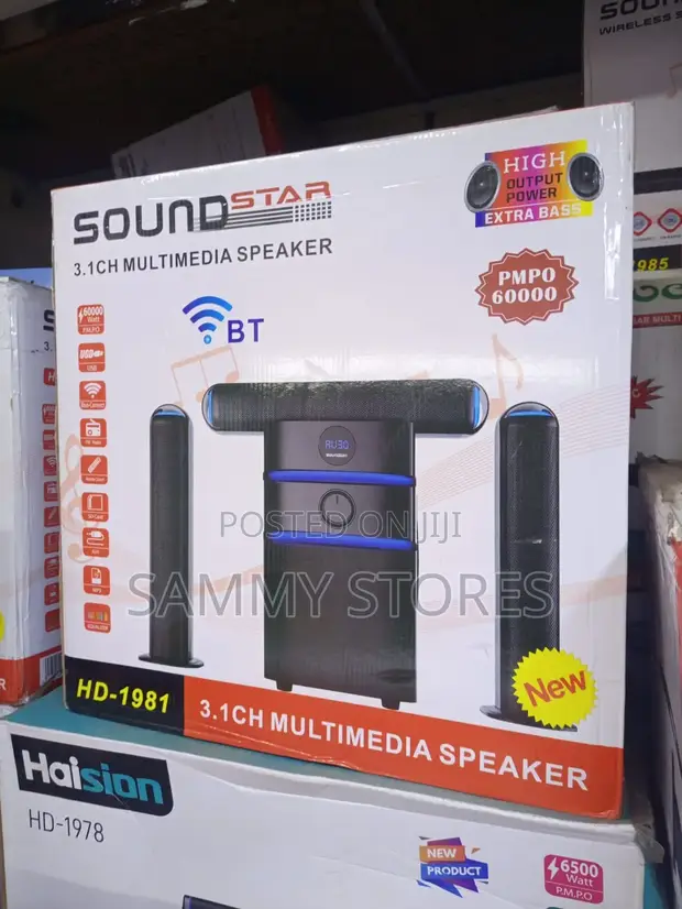 Soundstar HD-1981 Super Bass 3.1 Home Theatre System - 1