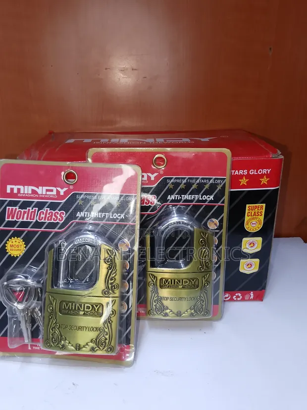 Mindy Padlock 60mm with 3 Keys - Maximum Security - 1