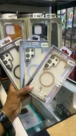 Kifaa cha MagSafe Transparent Bumper kwa Samsung Galaxy S24 Ultra - 1