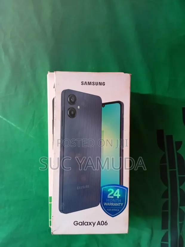 New Samsung Galaxy A06 64GB Black - 1