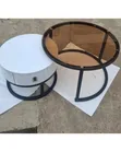 Nordic Table 2-Piece Round Nesting Set - 3