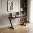 Ergonomic Studio Black Gaming Desk - 1
