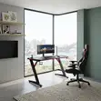 Ergonomic Studio Black Gaming Desk - 3