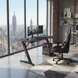 Ergonomic Studio Black Gaming Desk - 5