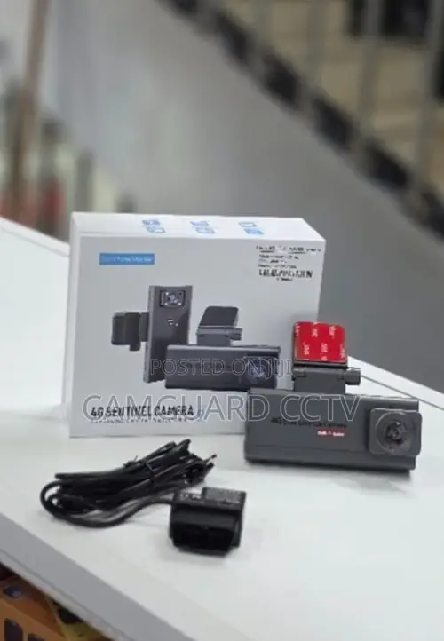 UBox Pro 4G Sentinel Car Security Camera - Dual Lens Dashcam - 1