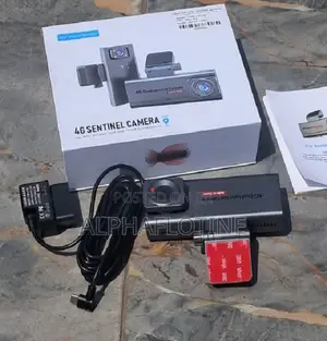 Dual Lens Dash Cam with GPS - 4K Front & Rear