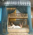 Free Size Square Double Decker Mosquito Nets - 2