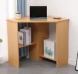 Home Office Computer Corner Desk - Black - 2