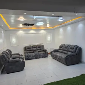Seven Seater Semi Recliner Sofa