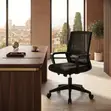 Mid Back Ergonomic Office Chair - Black - 2