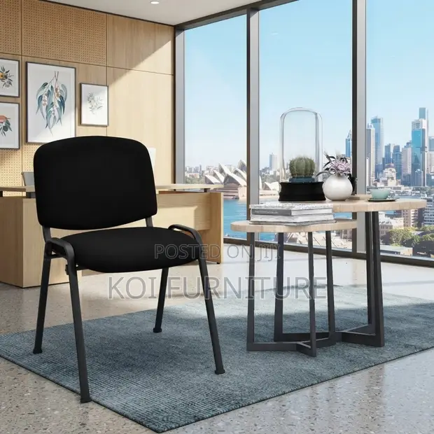Toska Fabric Mid Back Visitor Office Chairs - 1