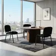 Toska Fabric Mid Back Visitor Office Chairs - 5
