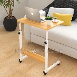 Height Adjustable Multipurpose Laptop Table with Wheels